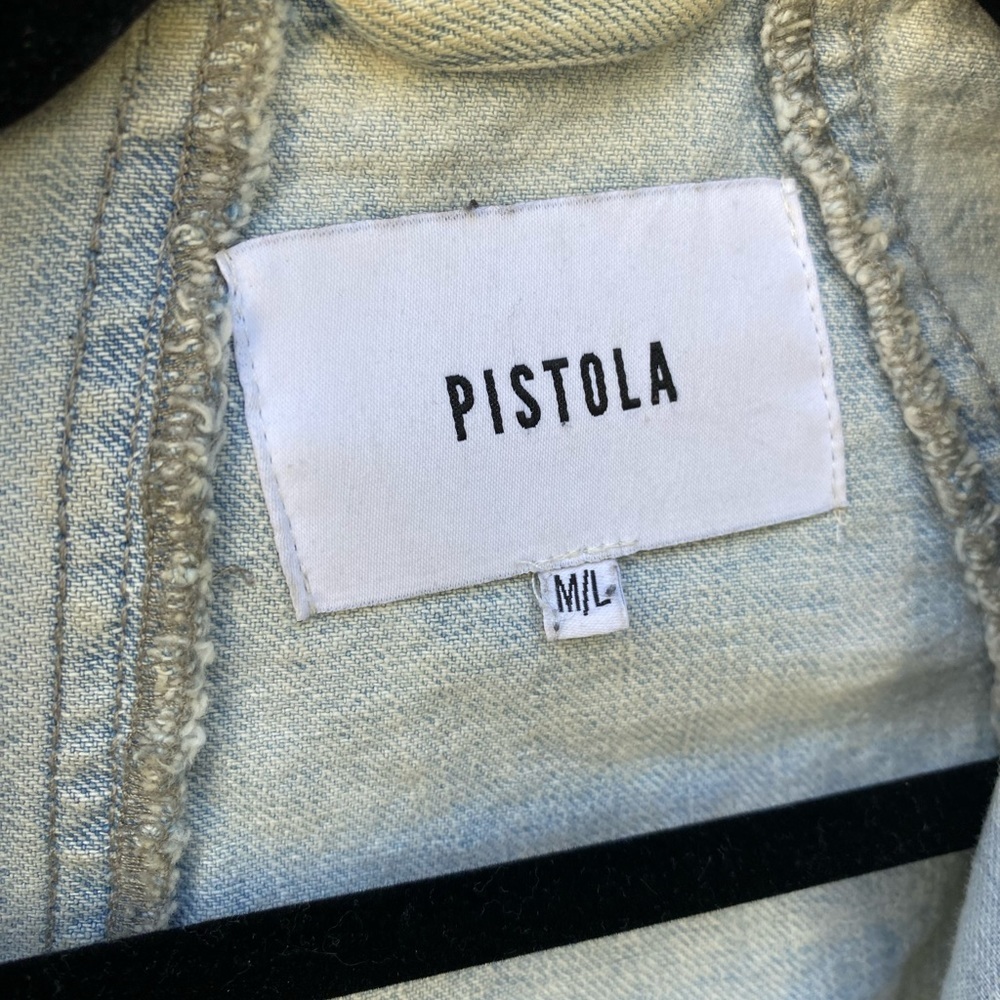 Pistola cropped Jean jacket - Picture 6 of 8